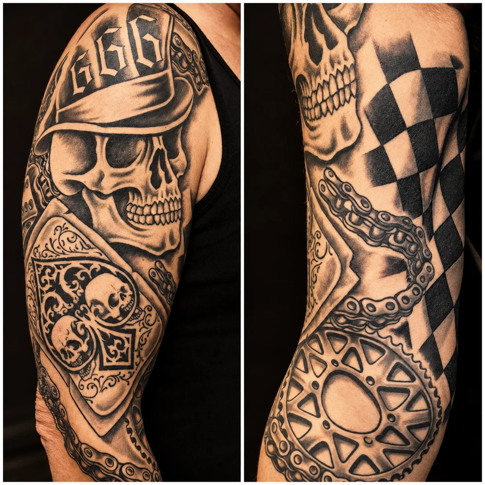 Tattoo aus Wolfs Tattoo Studio Rostock