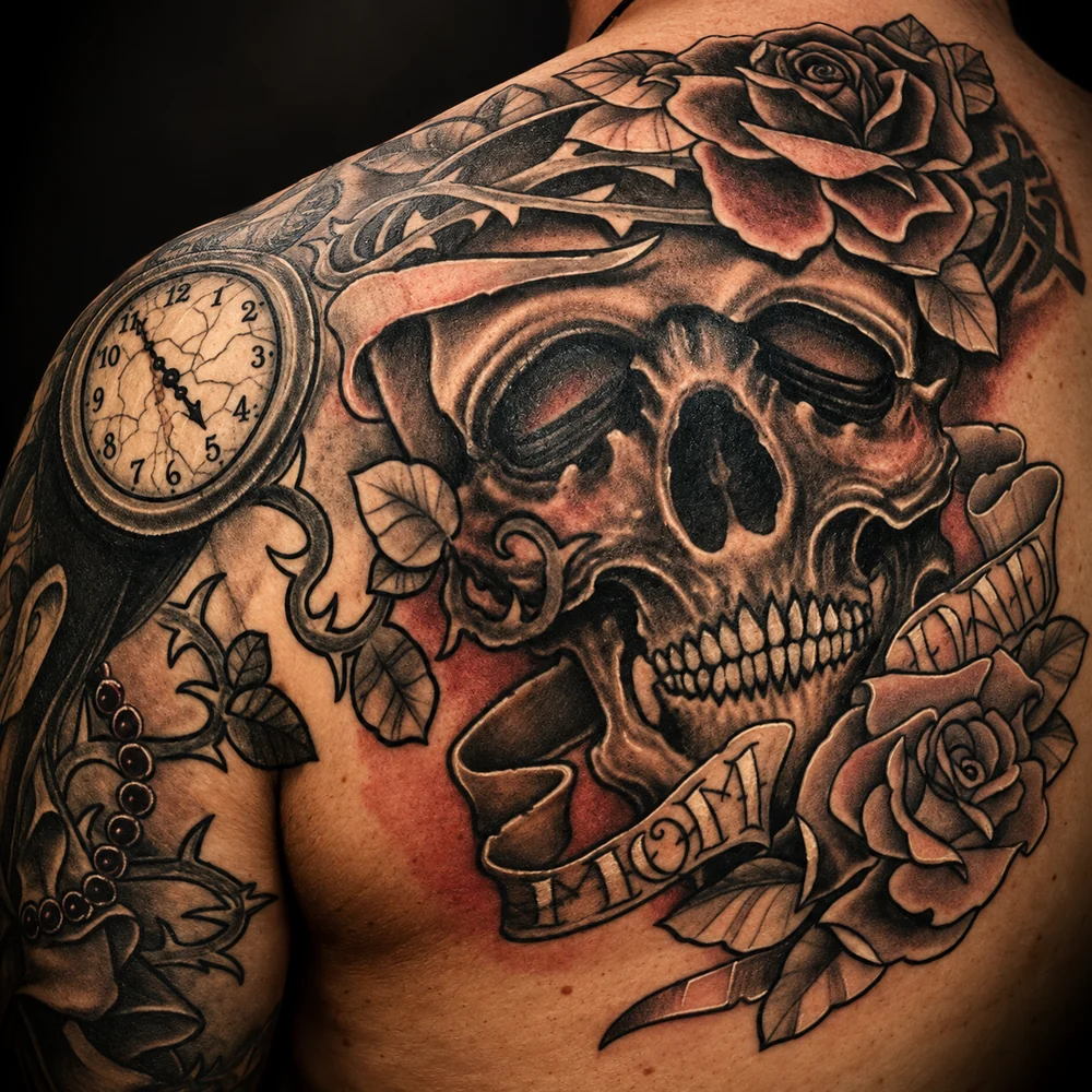 Tattoo von Nico im Wolfs Tattoo Studio Rostock