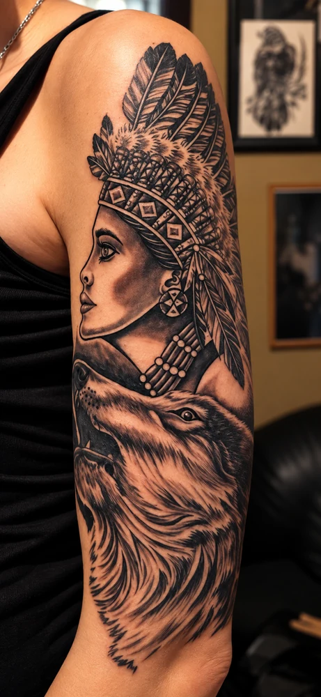 Tattoo aus Wolfs Tattoo Studio Rostock