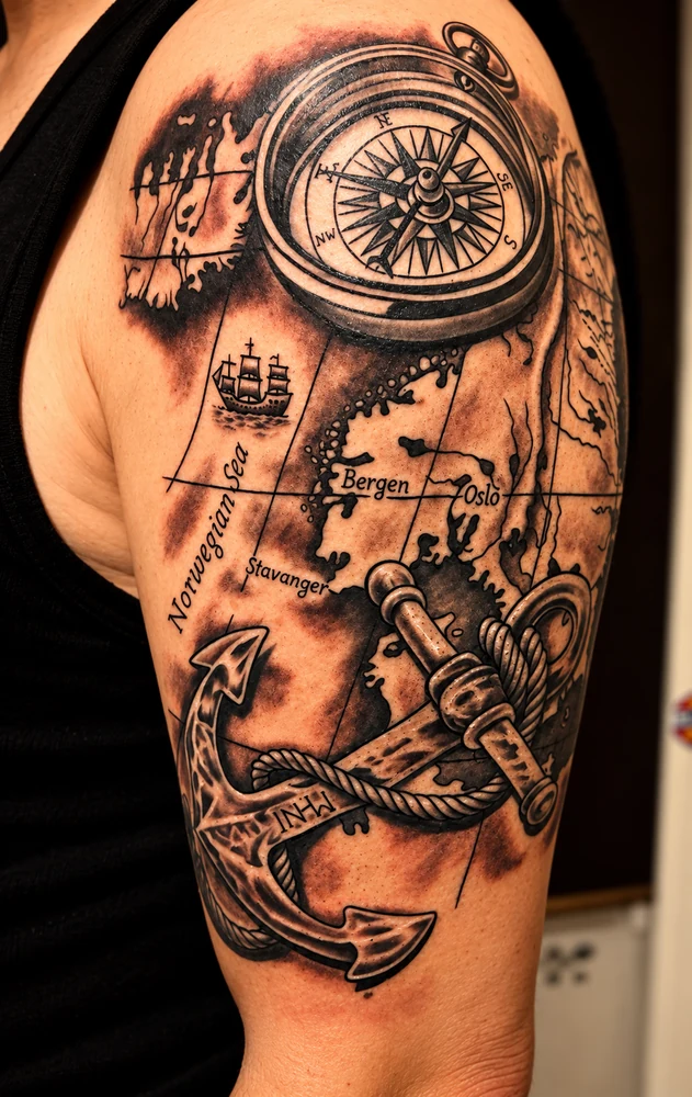 Tattoo aus Wolfs Tattoo Studio Rostock